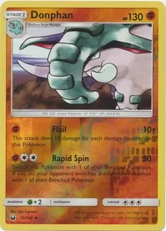Donphan Reverse Holo 73