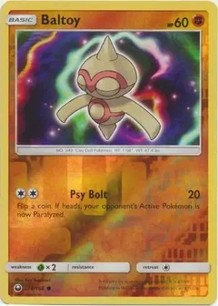 Baltoy Reverse Holo 78