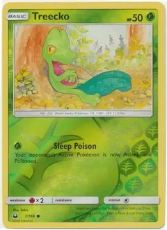 Treecko Reverse Holo 7