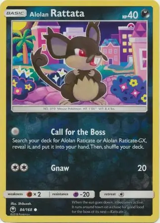 Alolan Rattata Reverse Holo