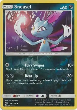 Sneasel Reverse Holo