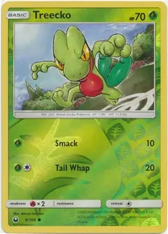 Treecko Reverse Holo 8