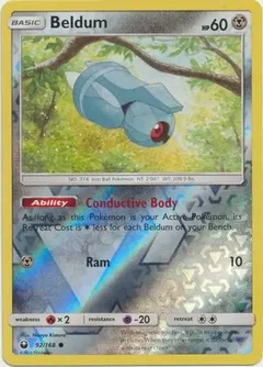 Beldum Reverse Holo 92