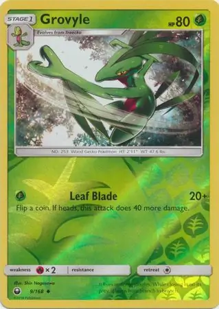 Grovyle Reverse Holo