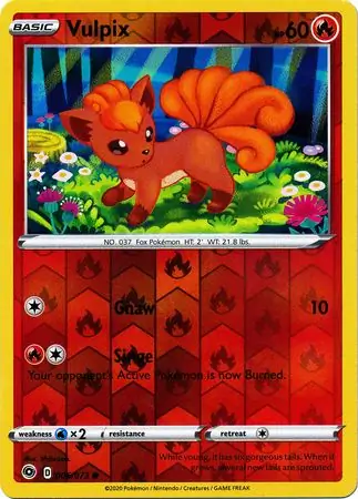 Vulpix Reverse Holo