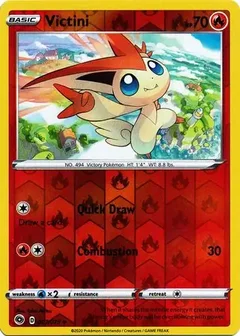 Victini Reverse Holo 007