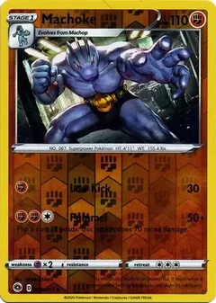 Machoke Reverse Holo 025