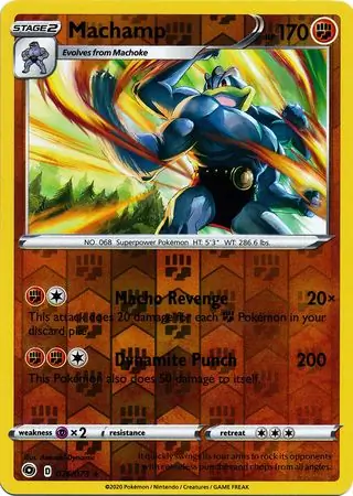 Machamp Reverse Holo