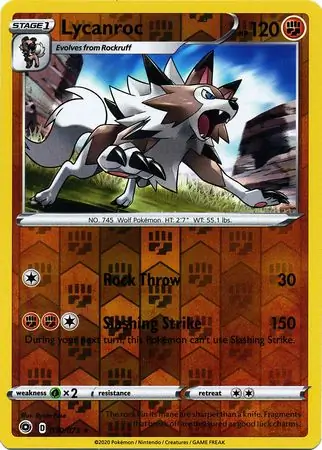 Lycanroc Reverse Holo