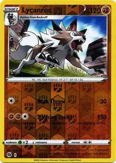 Lycanroc Reverse Holo 030