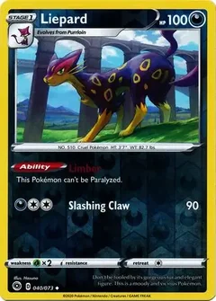 Liepard Reverse Holo 040