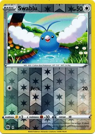 Swablu Reverse Holo