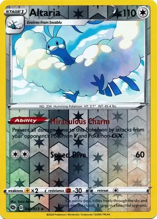 Altaria Reverse Holo