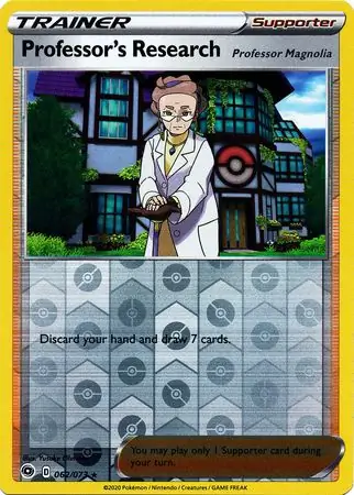 Professor's Research Reverse Holo