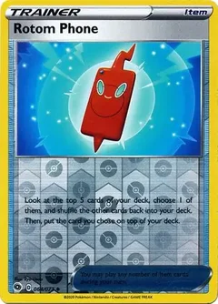 Rotom Phone Reverse Holo 064