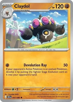 Claydol 047