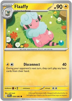 Flaaffy Reverse Holofoil 028