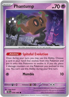 Phantump Reverse Holofoil 038
