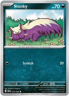 Stunky Reverse Holofoil 053