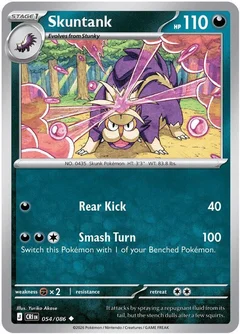 Skuntank Reverse Holofoil 054