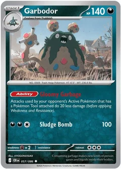 Garbodor Reverse Holofoil 057