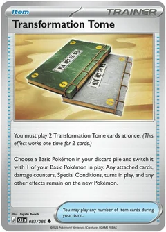 Transformation Tome Reverse Holofoil 083