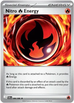 Nitro R Energy Reverse Holofoil 086