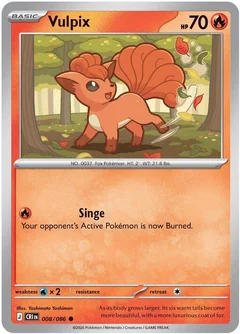 Vulpix Reverse Holofoil 008