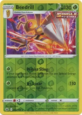 Beedrill Reverse Holo