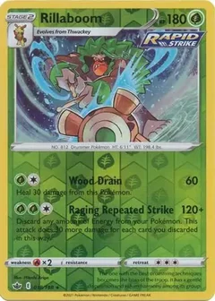 Rillaboom Reverse Holo 018