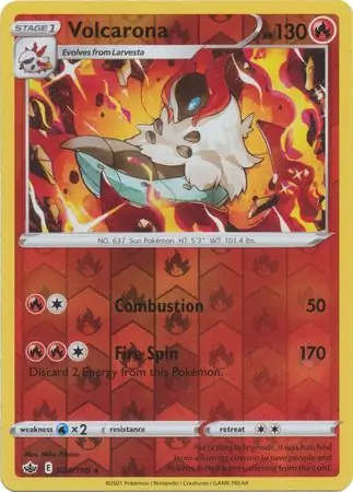 Volcarona Reverse Holo
