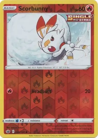 Scorbunny Reverse Holo