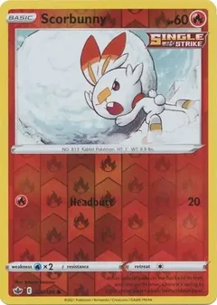 Scorbunny Reverse Holo 026