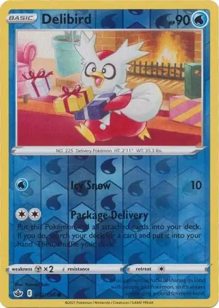 Delibird Reverse Holo