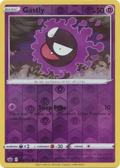 Gastly Reverse Holo 055