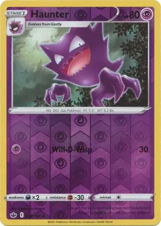 Haunter Reverse Holo
