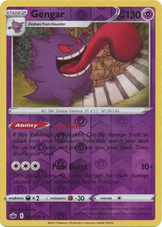 Gengar Reverse Holo