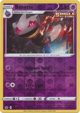 Banette Reverse Holo