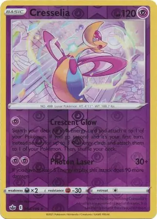 Cresselia Reverse Holo