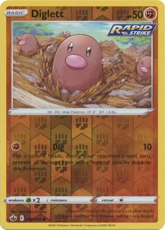 Diglett Reverse Holo