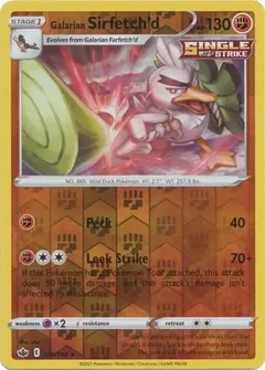 Galarian Sirfetch'd Reverse Holo 079