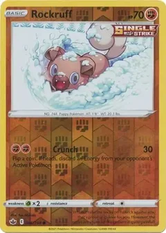 Rockruff Reverse Holo 086