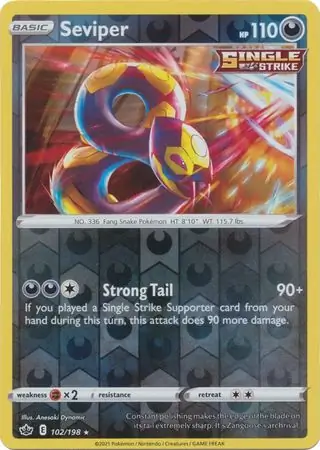 Seviper Reverse Holo