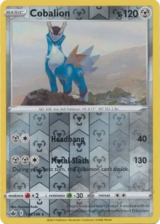 Cobalion Reverse Holo