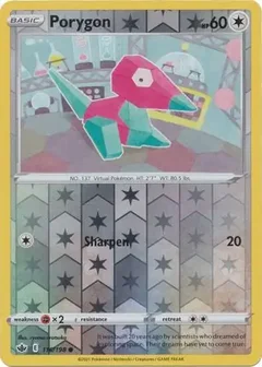 Porygon Reverse Holo 116