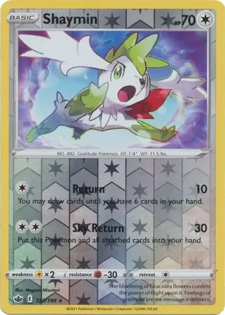 Shaymin Reverse Holo