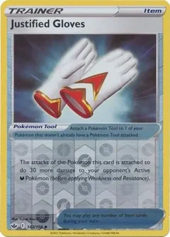 Justified Gloves Reverse Holo 143