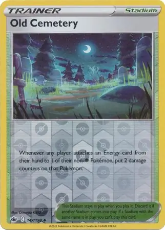 Old Cemetery Reverse Holo