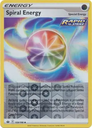 Spiral Energy Reverse Holo