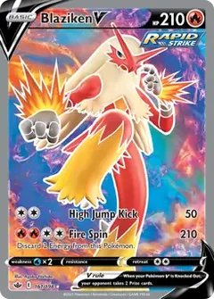 Blaziken V Full Art 161